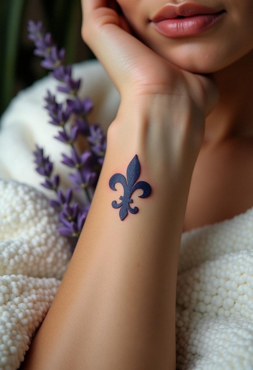 fleur de lis tattoo fleur de lis tattoo
