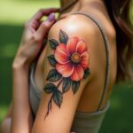 Flower Hand Tattoo 00001