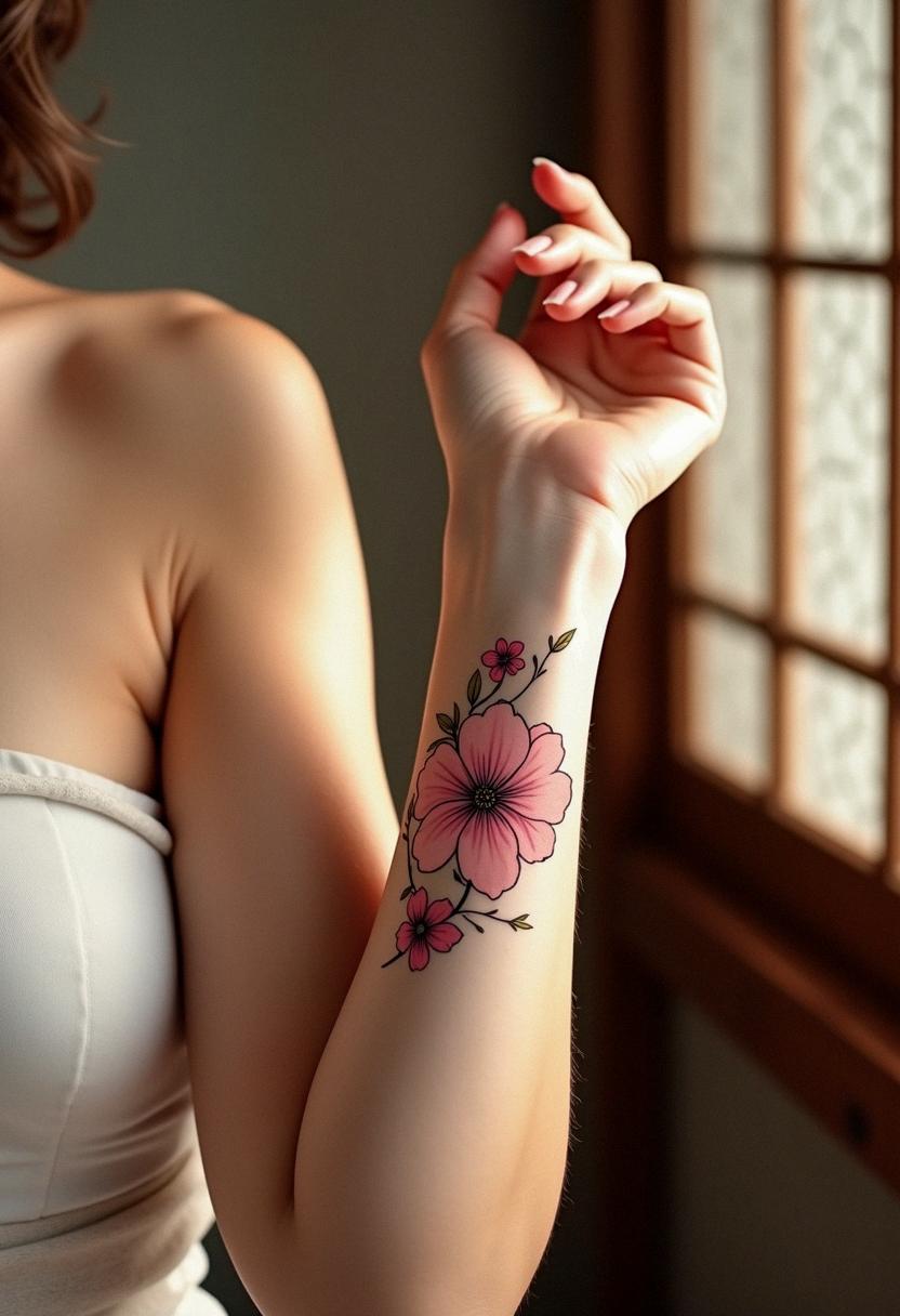 flower japanese tattoo