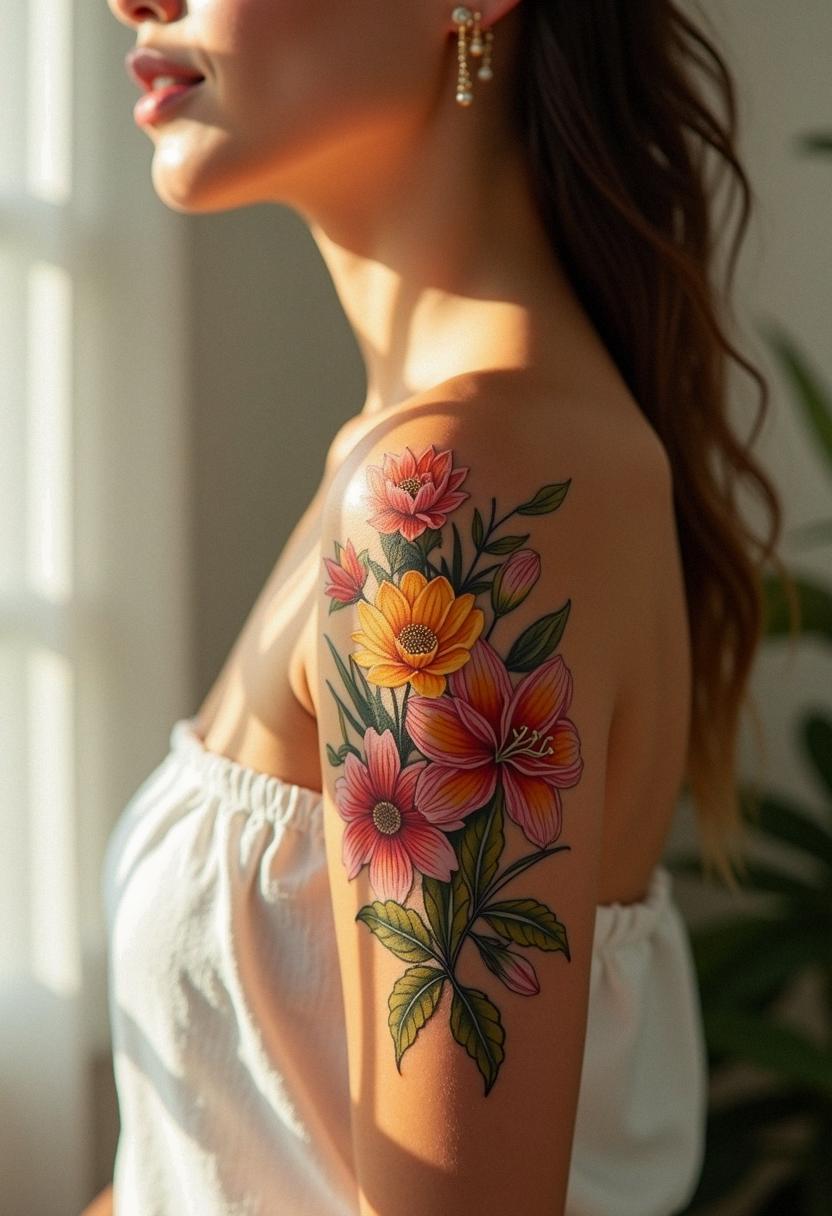 flower tattoo