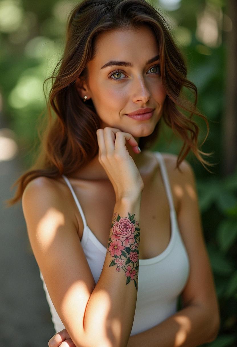 flower tattoo