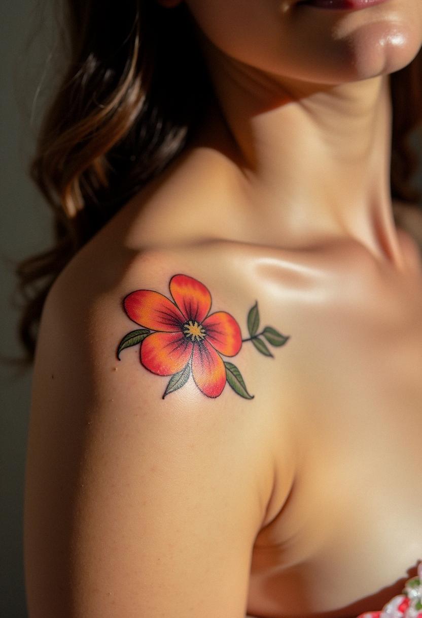 flower tattoo