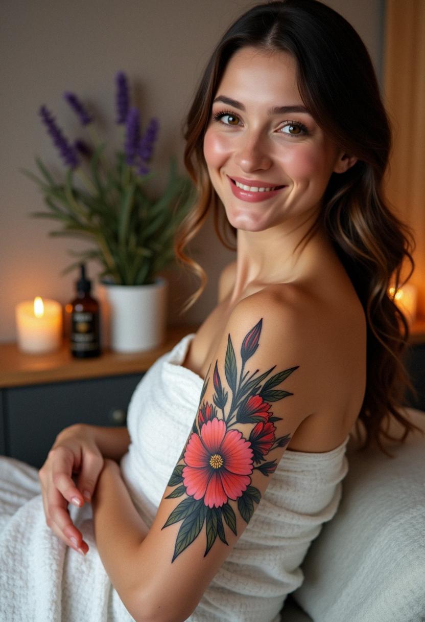 flower tattoo