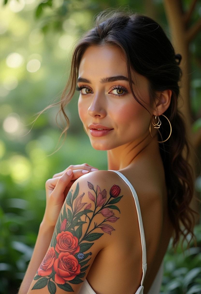 flower tattoo