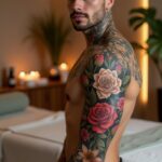 Flower Tattoos Male 00001