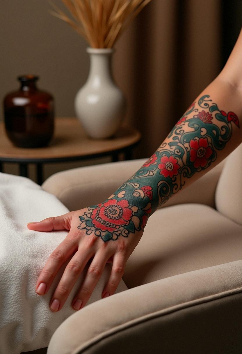 foo dog tattoo