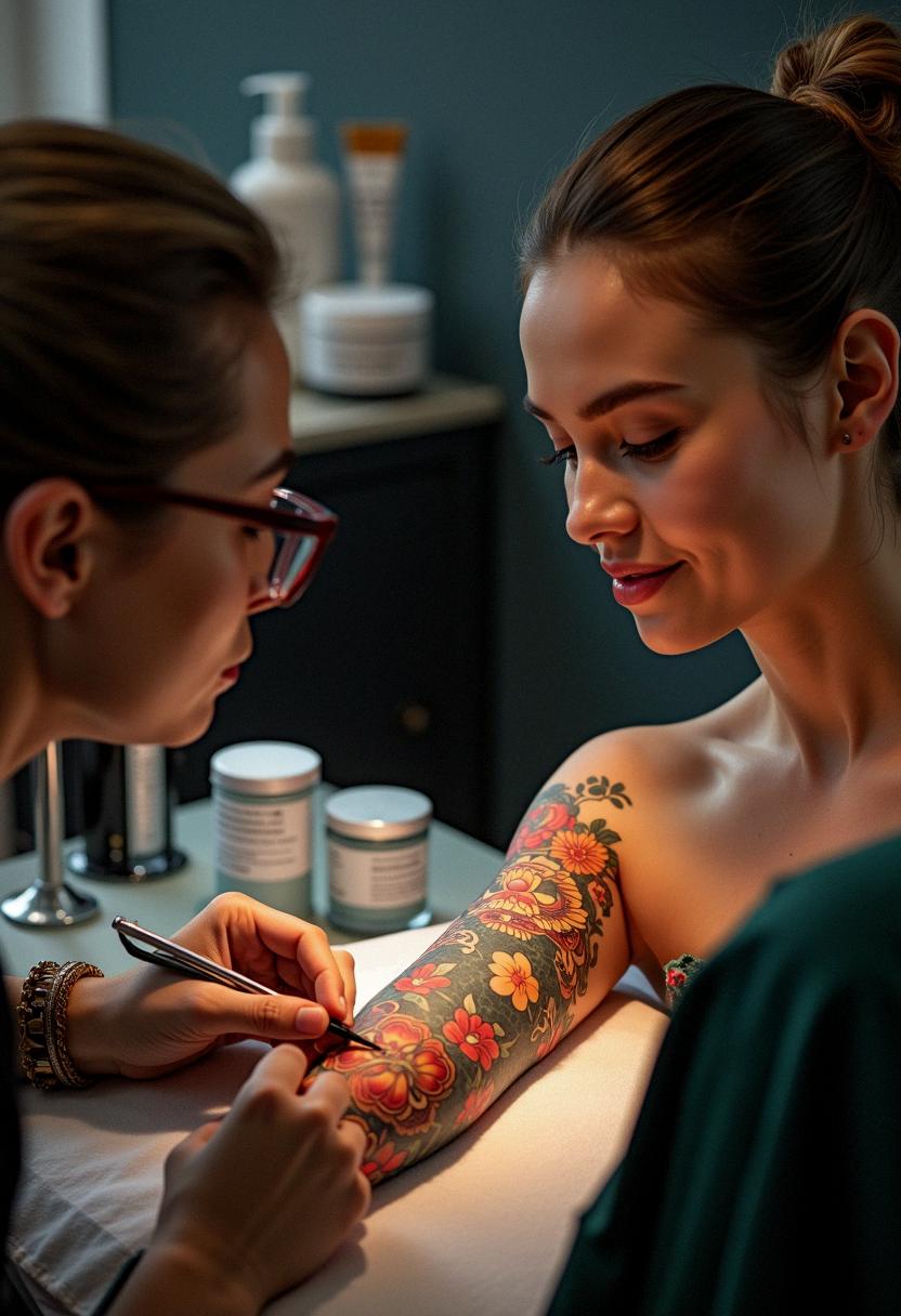 foo dog tattoo