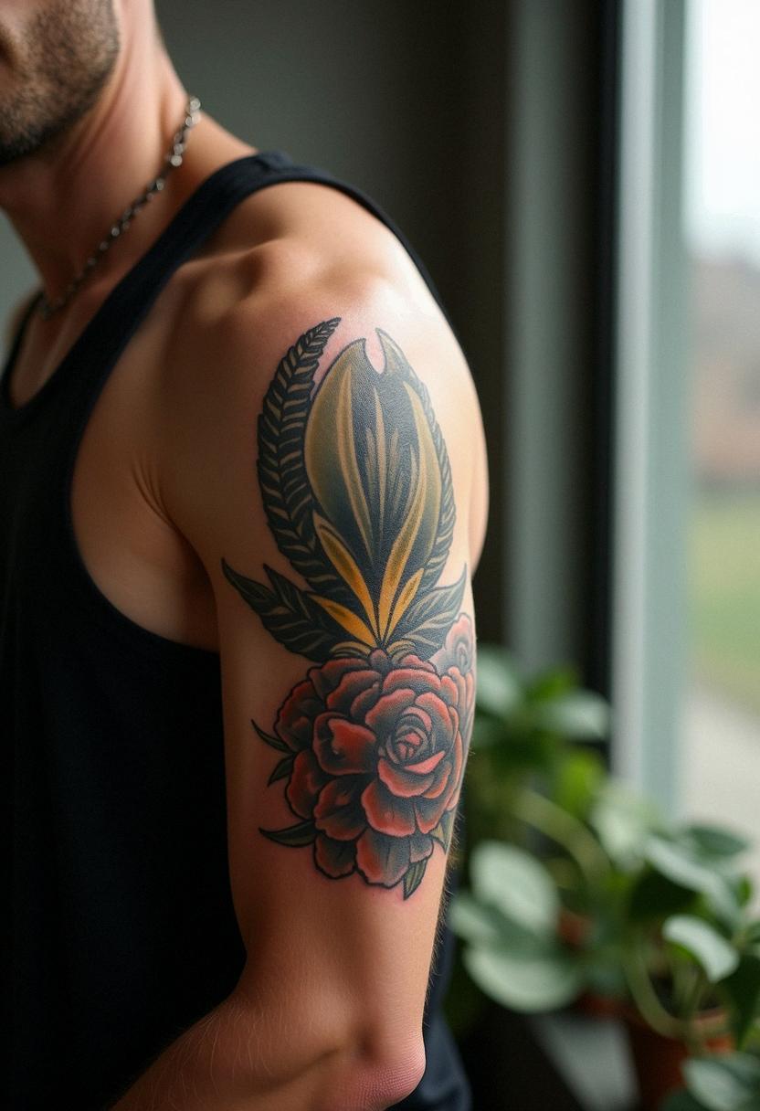 forearm male tattoo