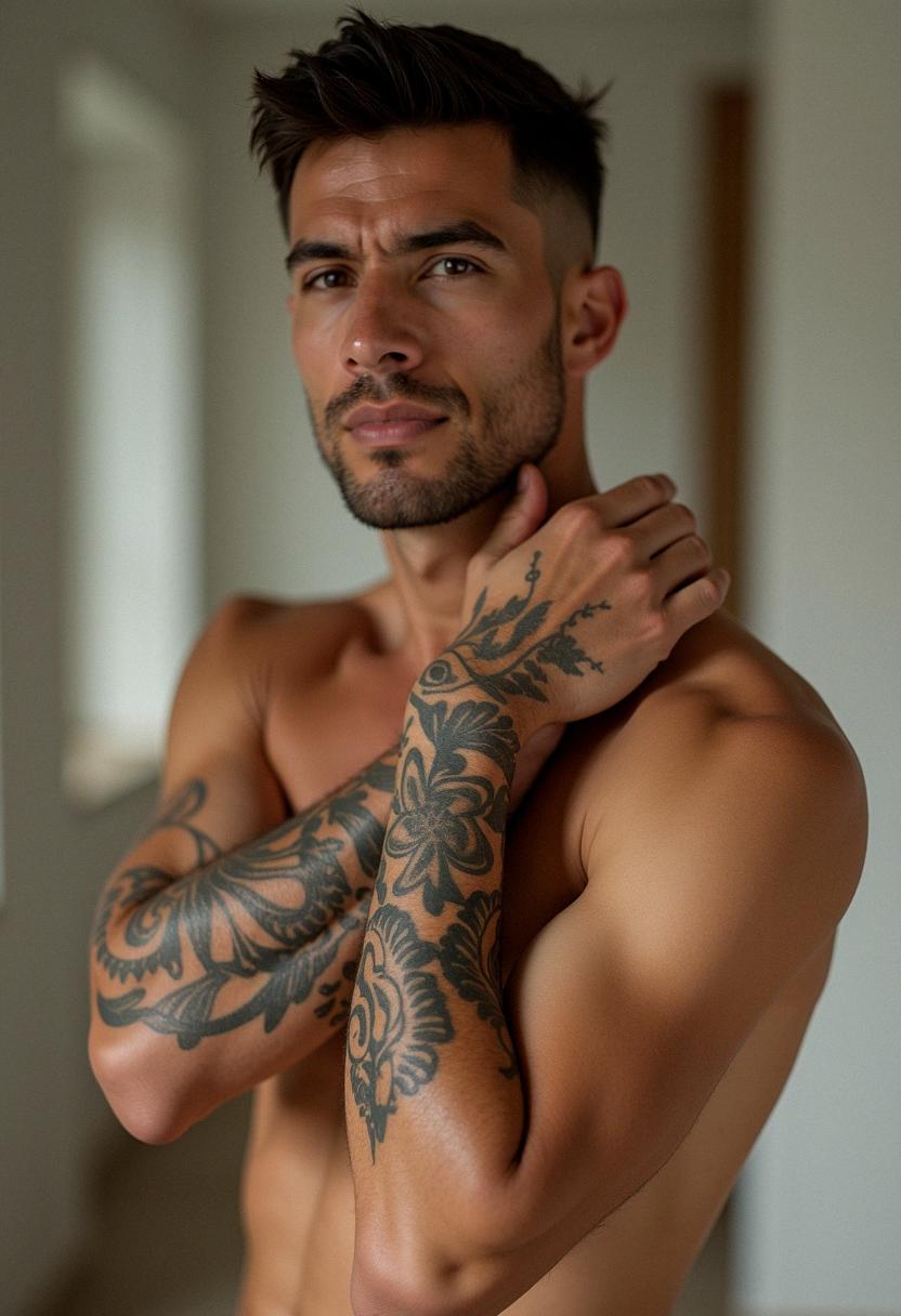forearm tattoo men