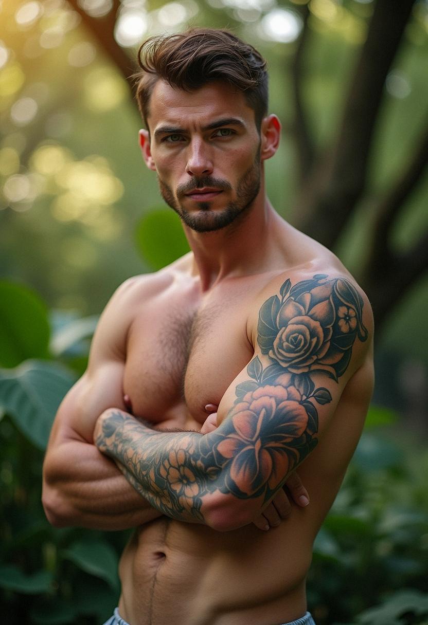 forearm tattoo men