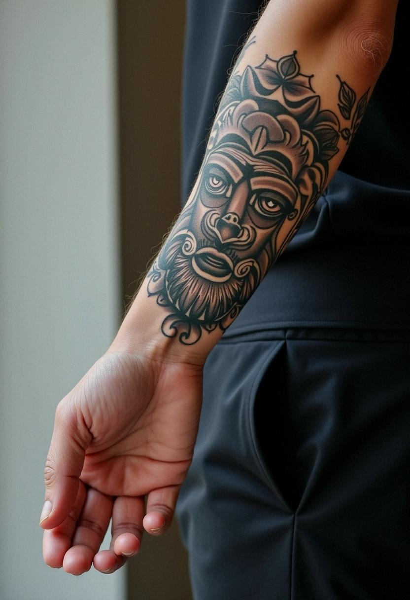 forearm tattoos for men