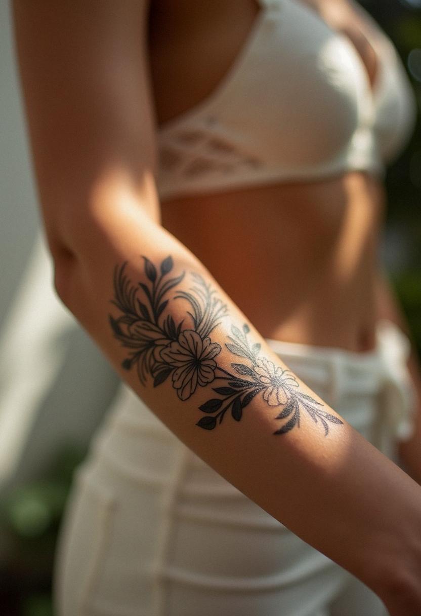 forearm tattoos for women