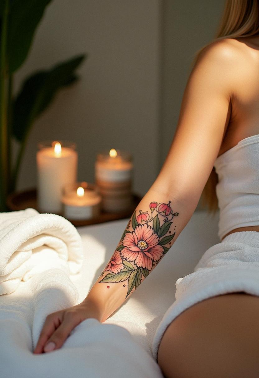 forearm tattoos for women