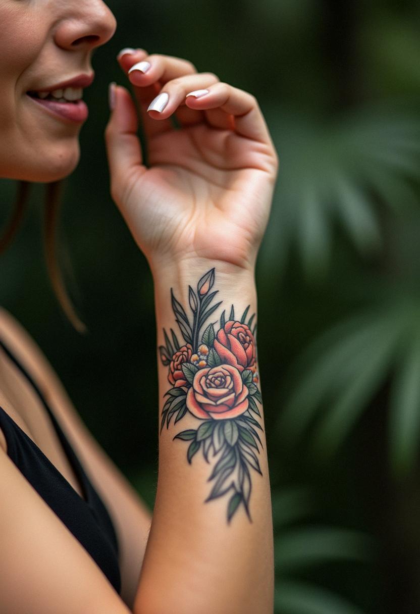forearm tattoos for women