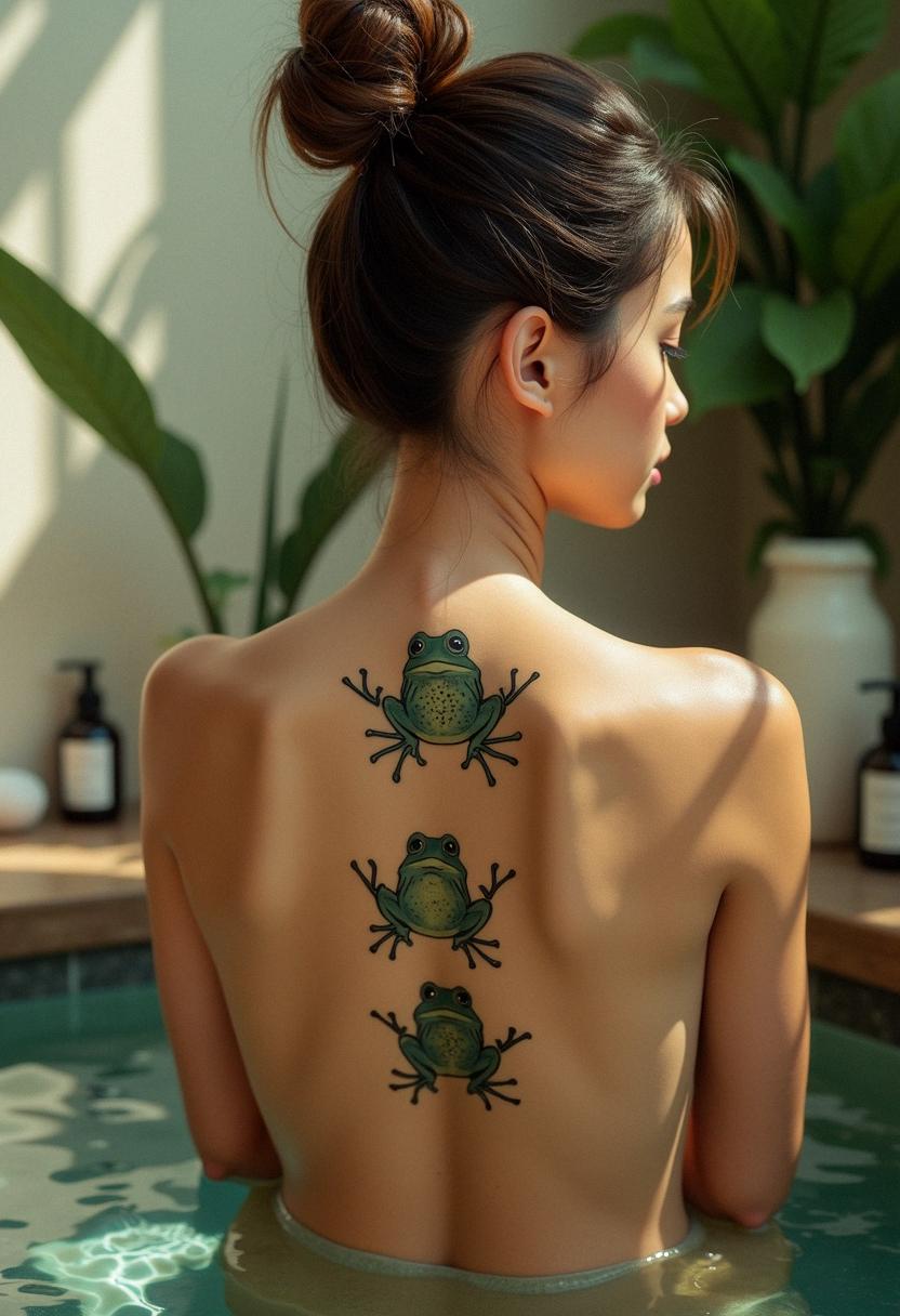 frog tattoos frog tattoos