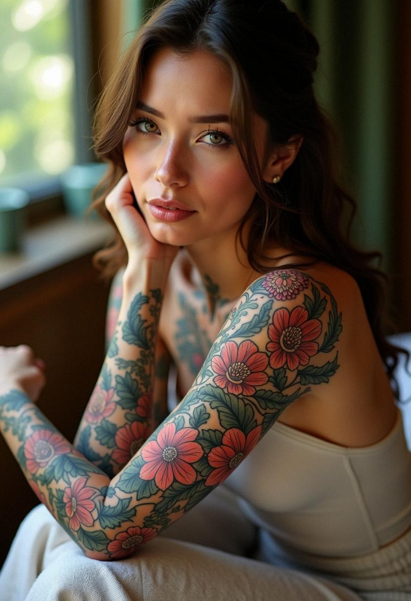 full sleeve tattoo