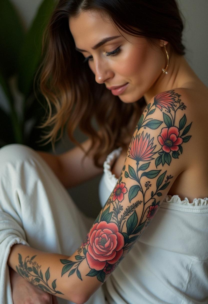 full sleeve tattoo