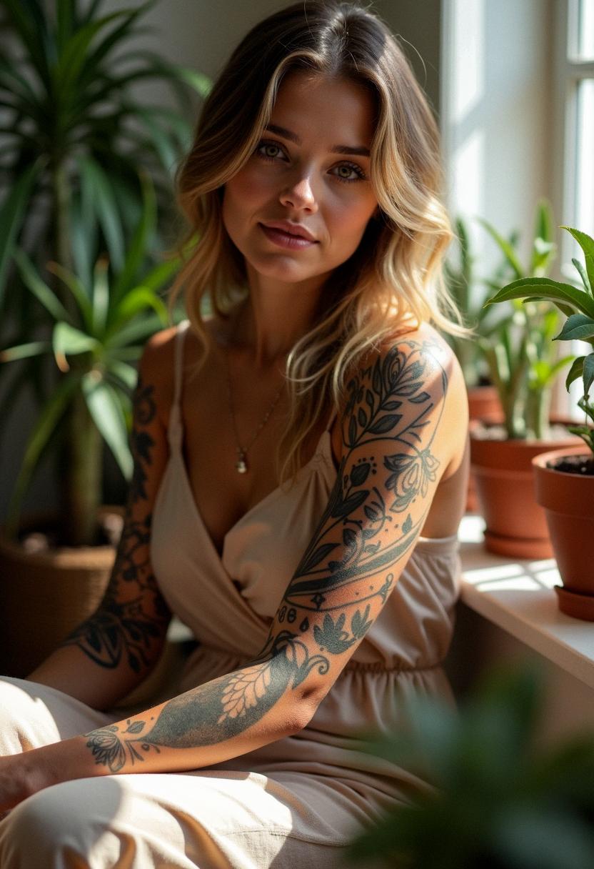 full sleeve tattoo