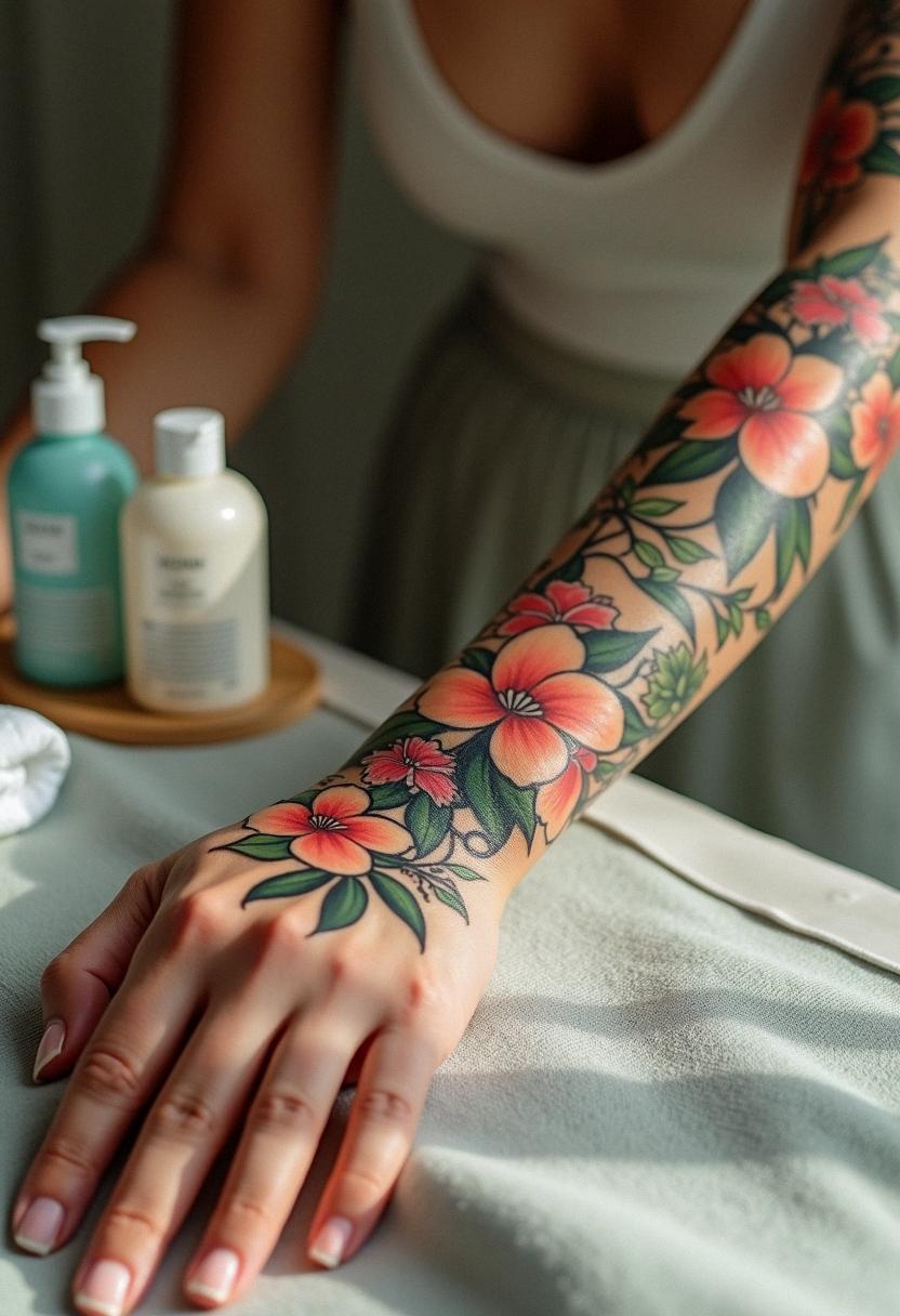 full sleeve tattoo