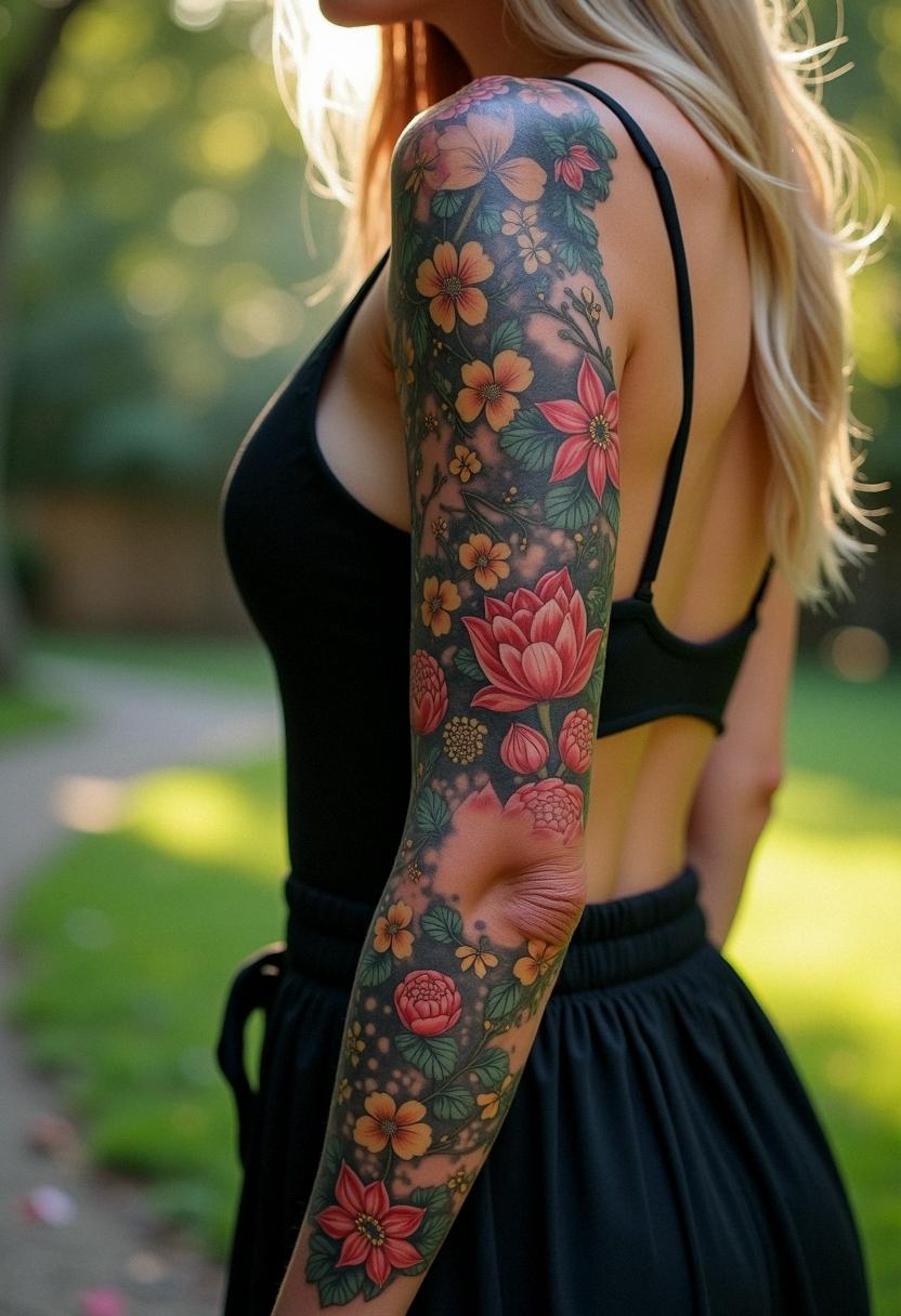 full sleeve tattoo