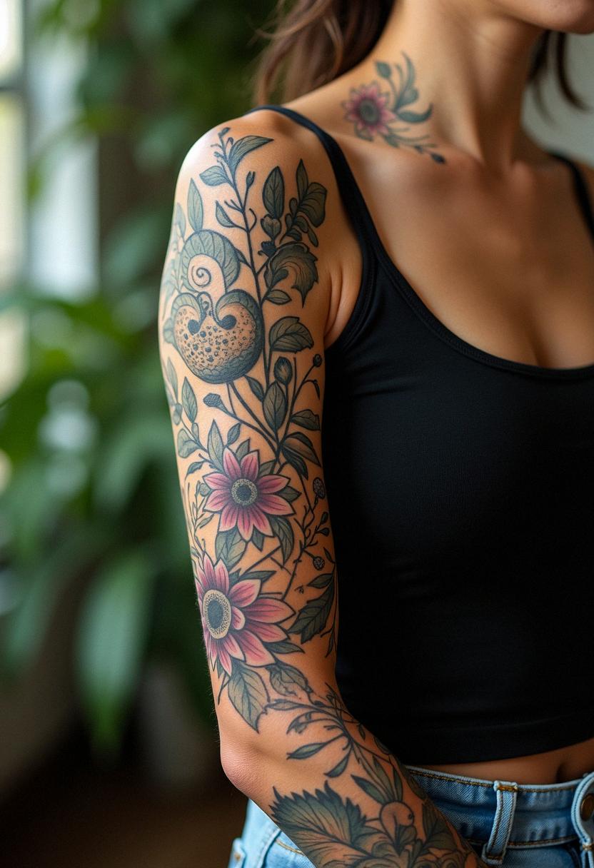 full sleeve tattoo