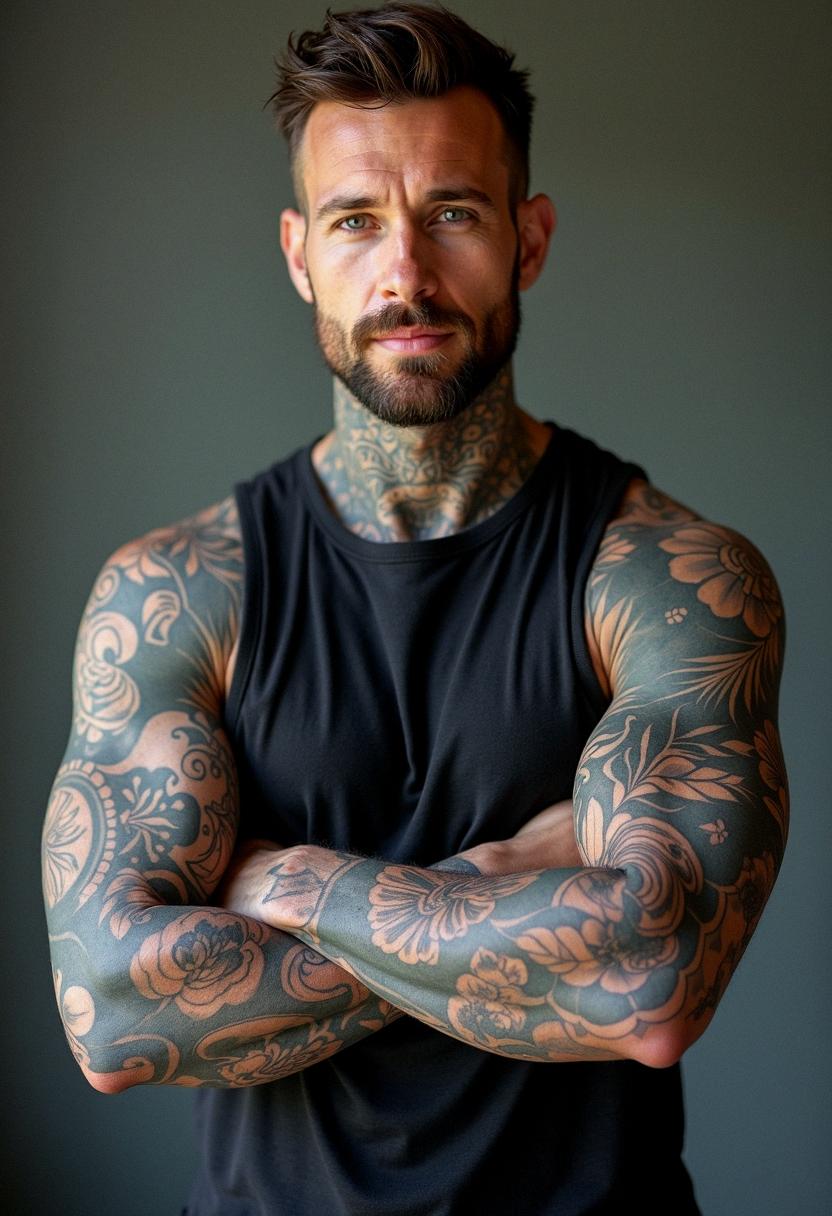 full sleeve tattoos for men