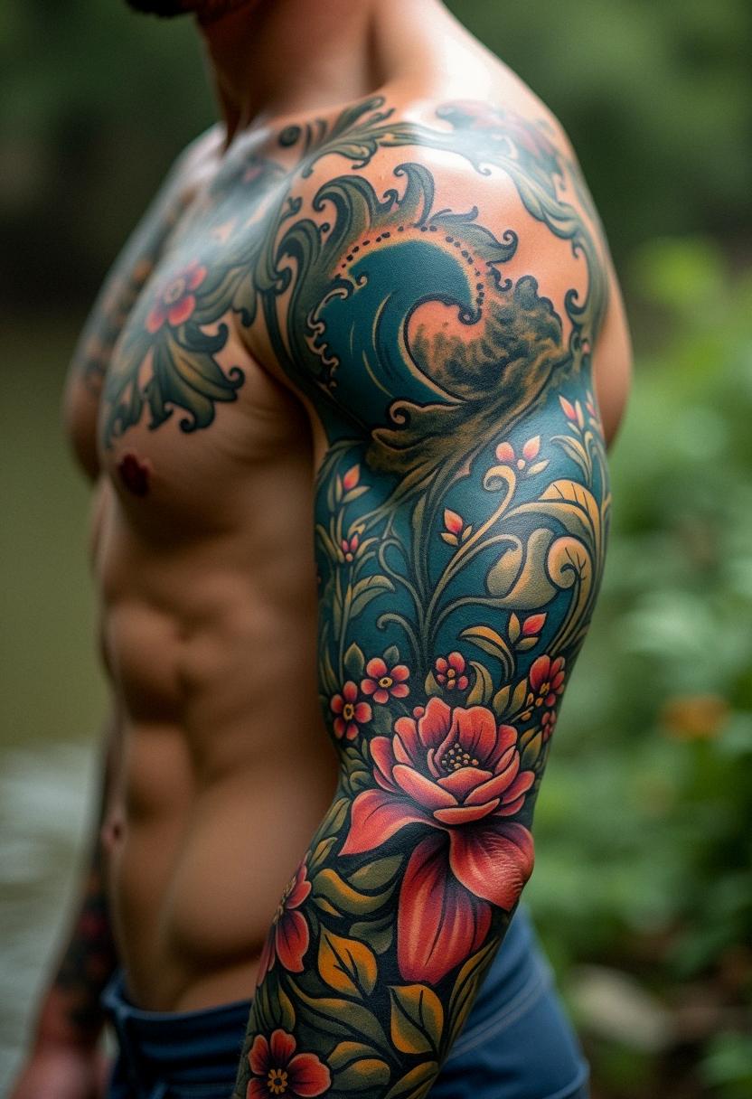 full sleeve tattoos for men