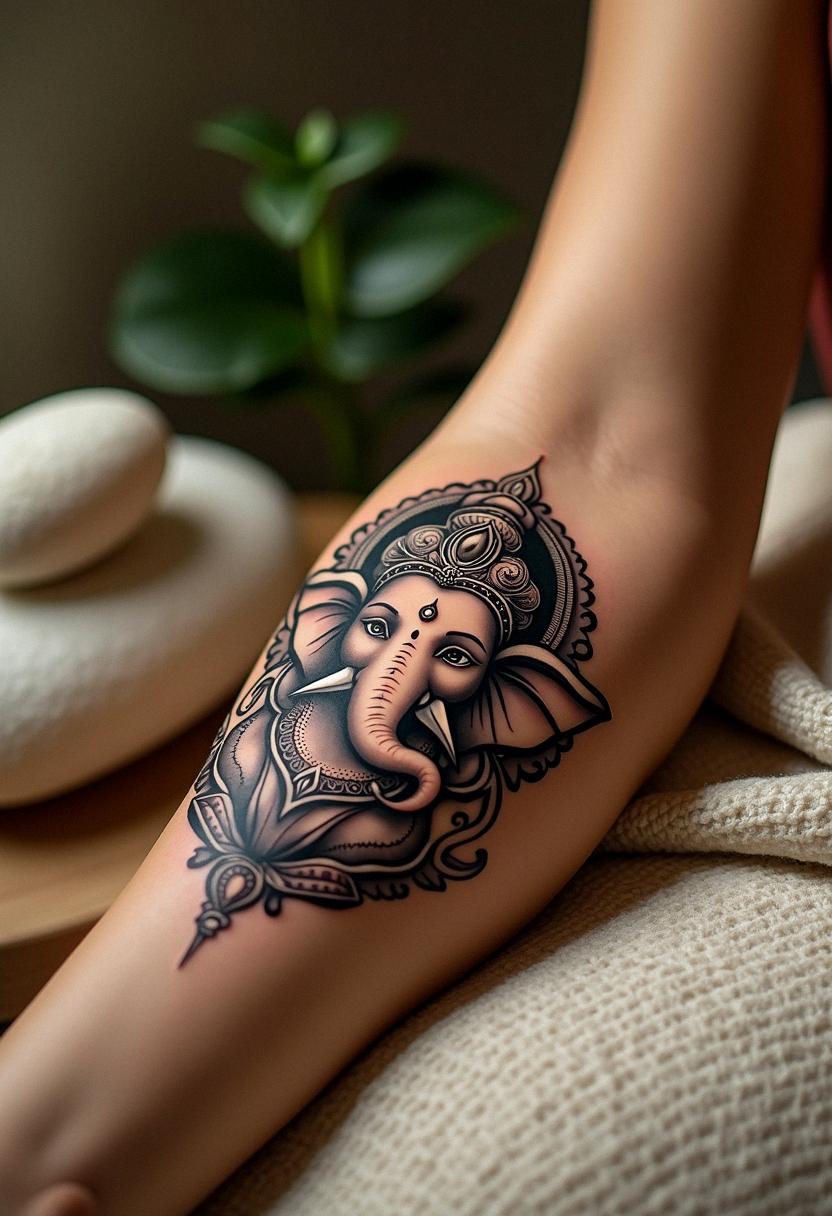 ganapati tattoo