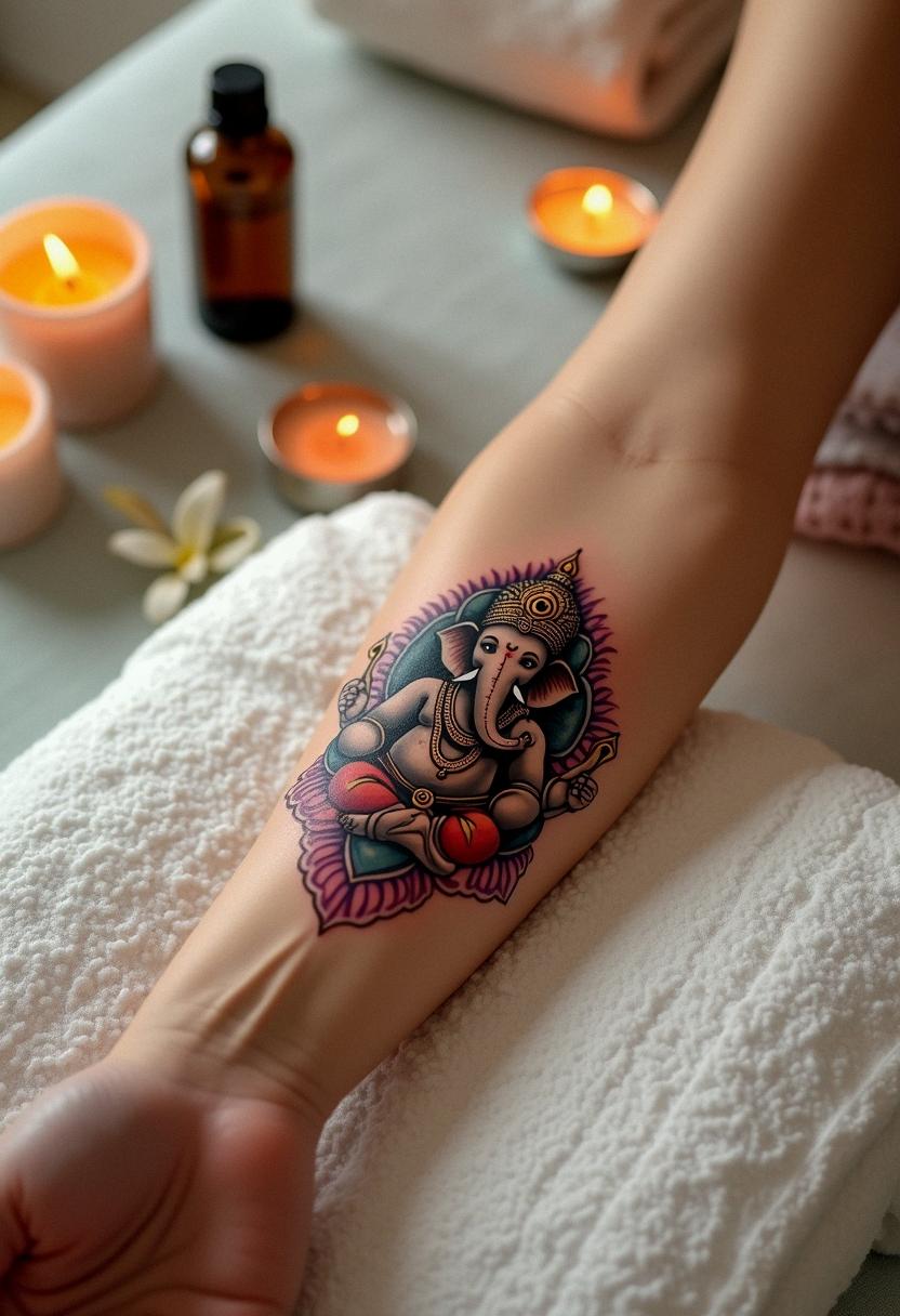 ganapati tattoo