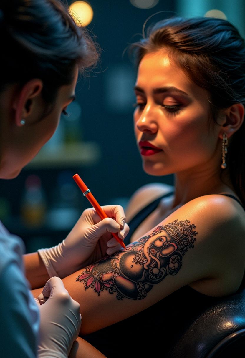 ganesha tattoo