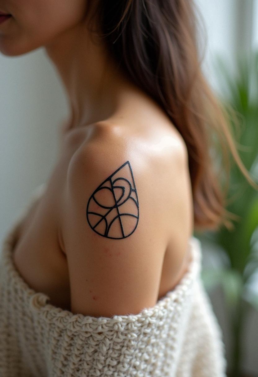 geometric tattoo