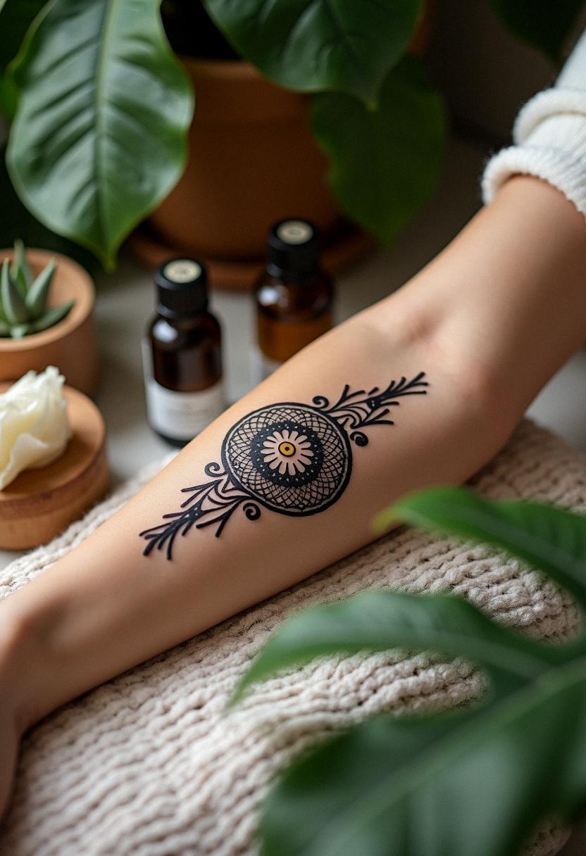 geometric tattoo