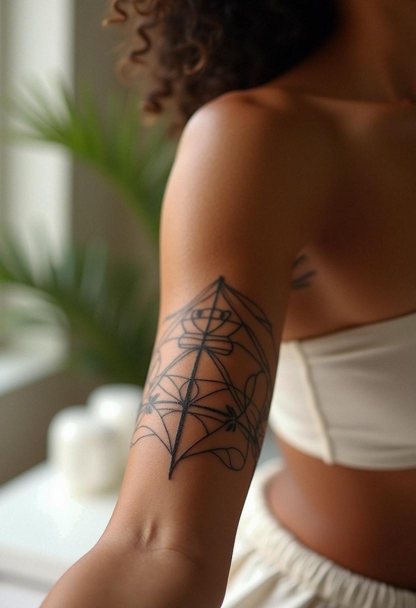 geometric tattoo