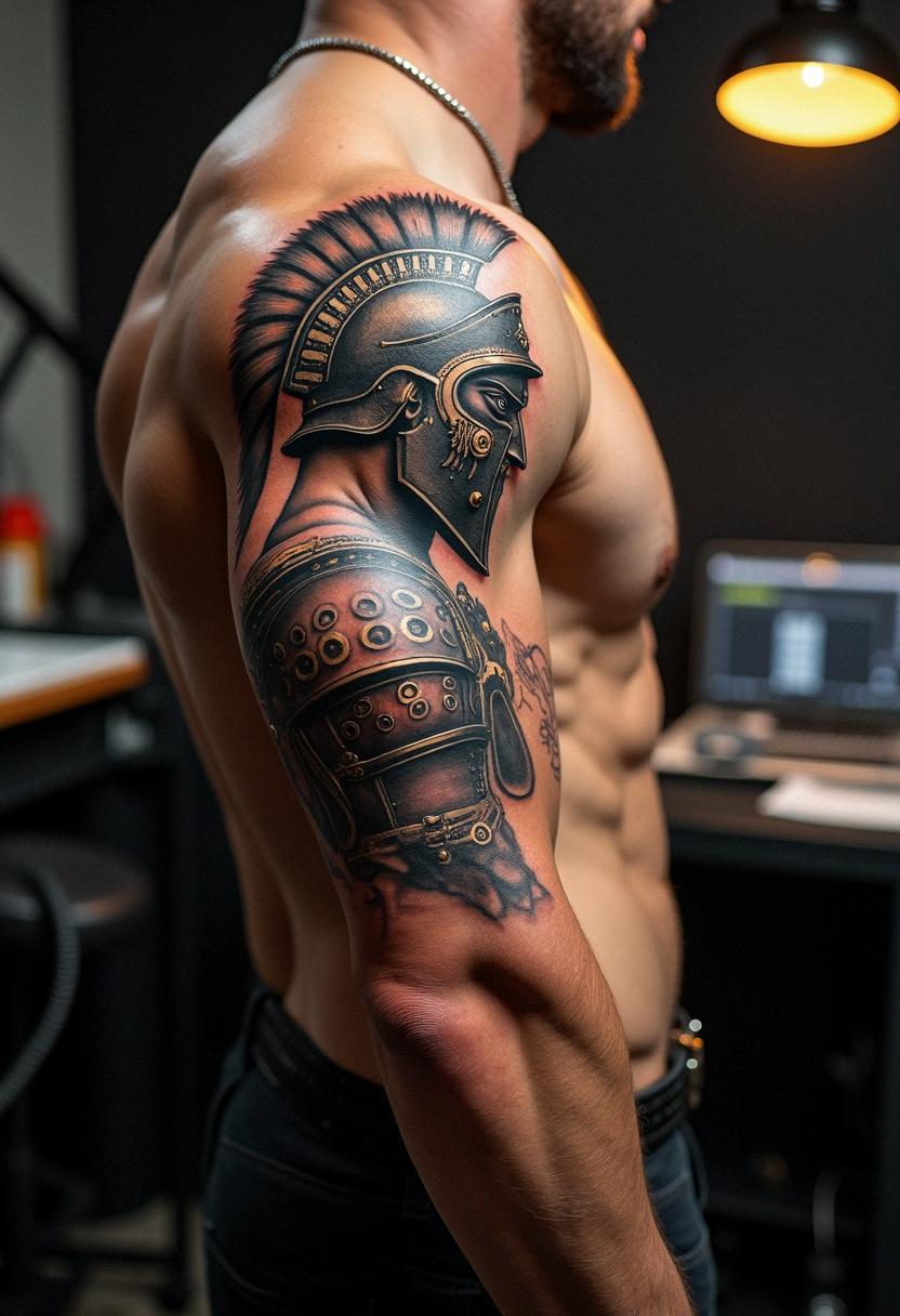 gladiator tattoo