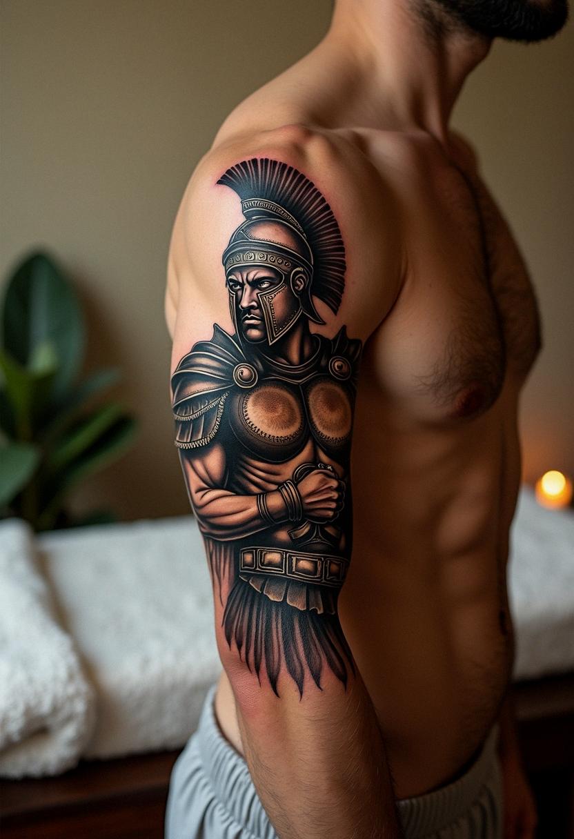 gladiator tattoo