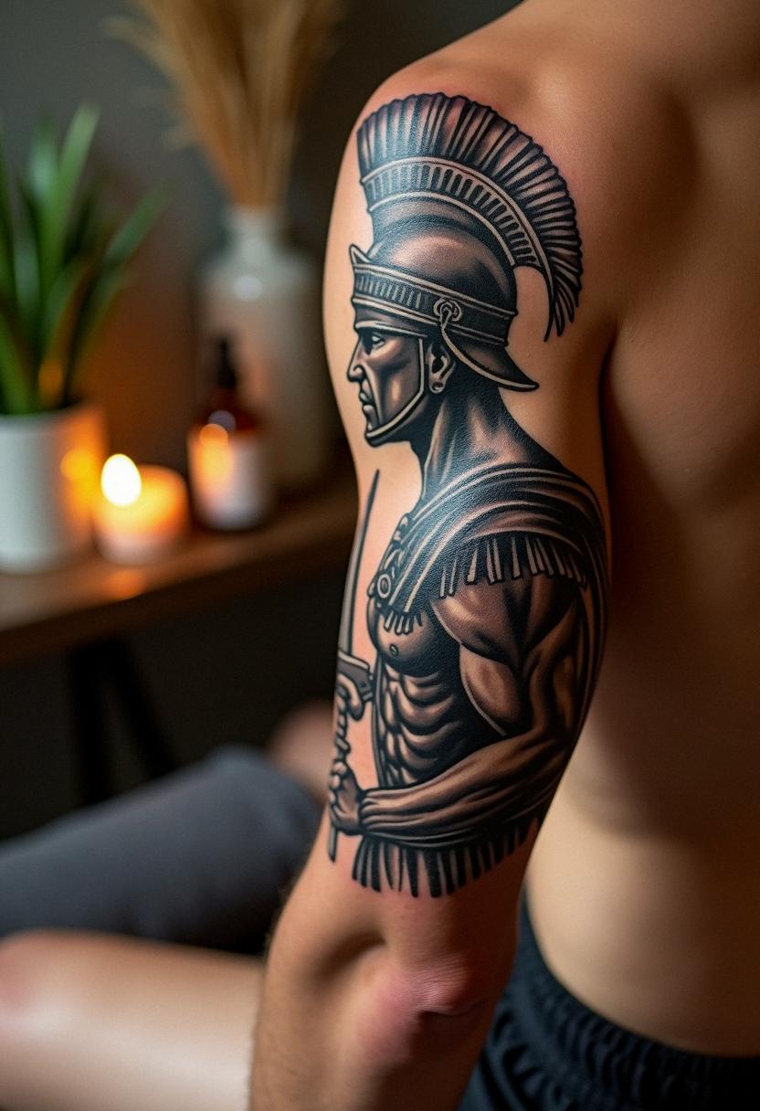 gladiator tattoo