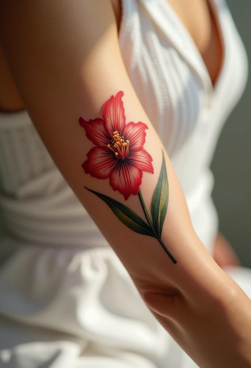 gladiolus tattoo