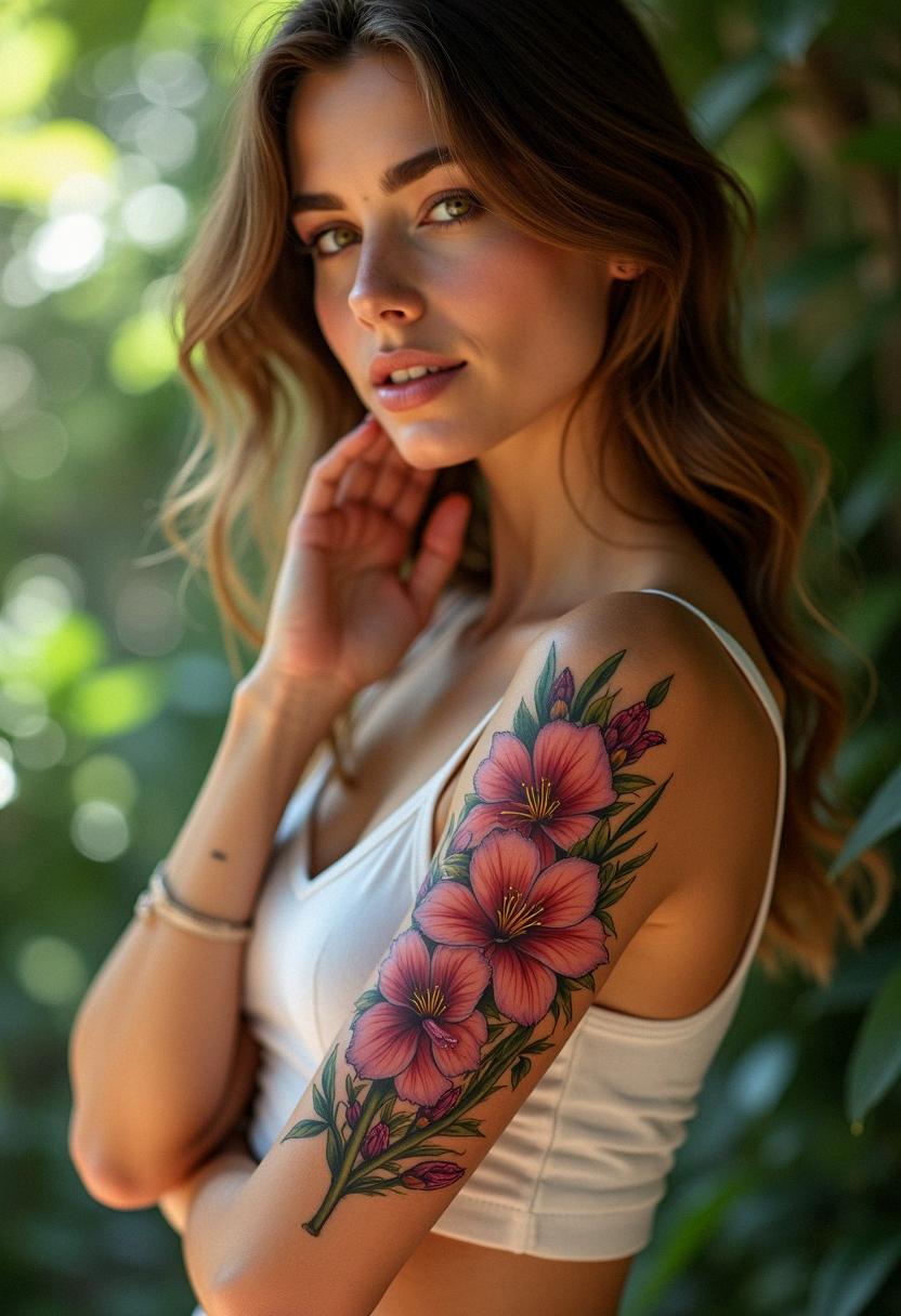 gladiolus tattoo