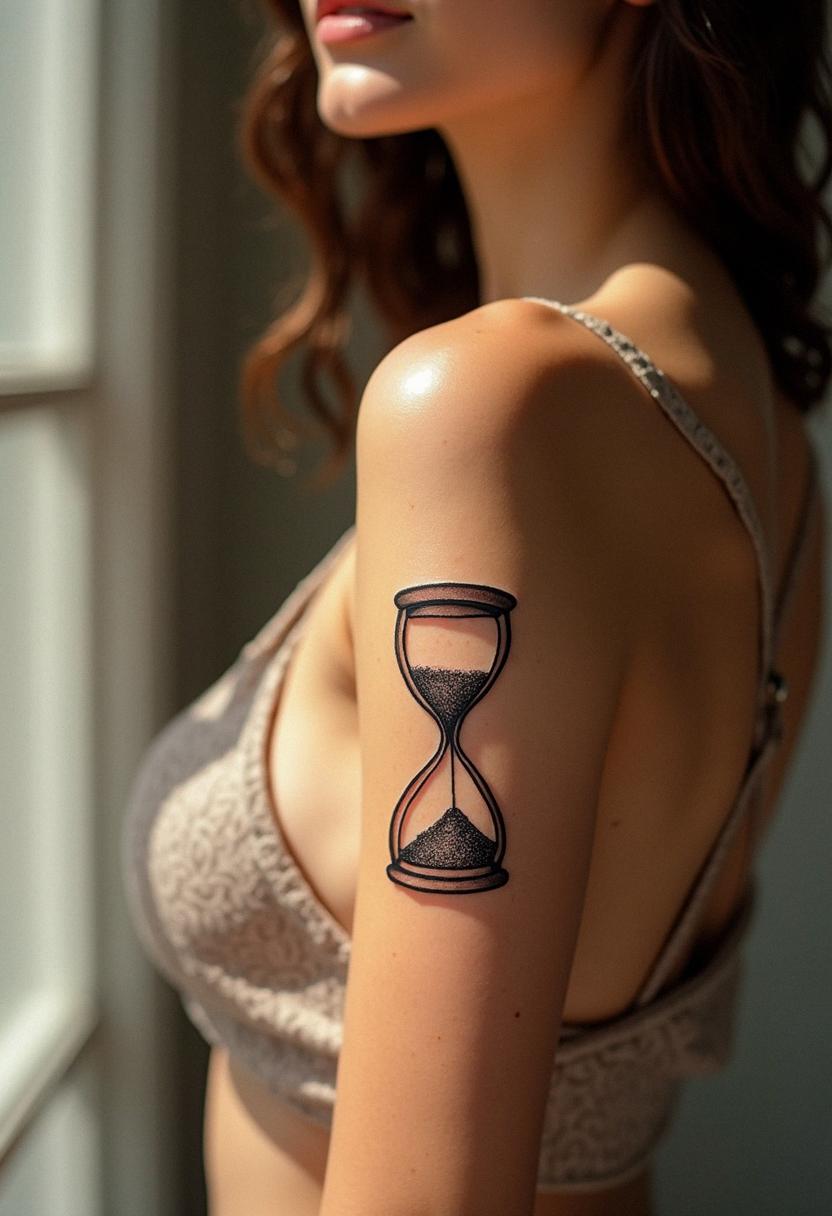 glass hour tattoo