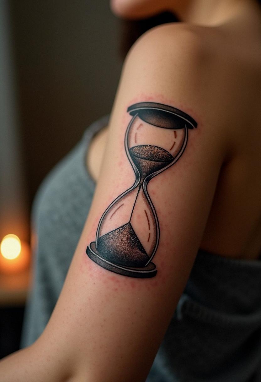 glass hour tattoo