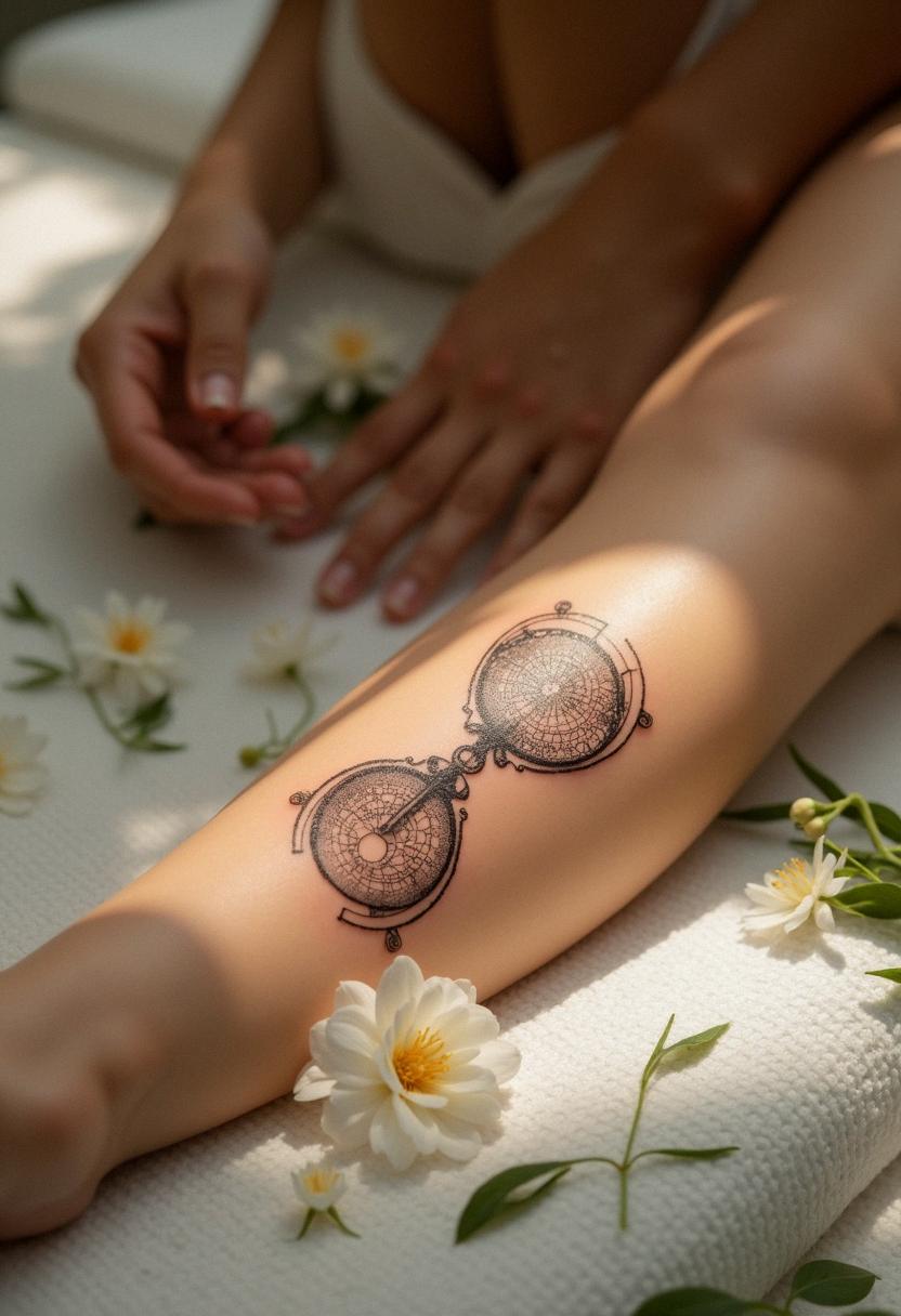 glass hour tattoo