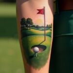 Golf Tattoo 00001