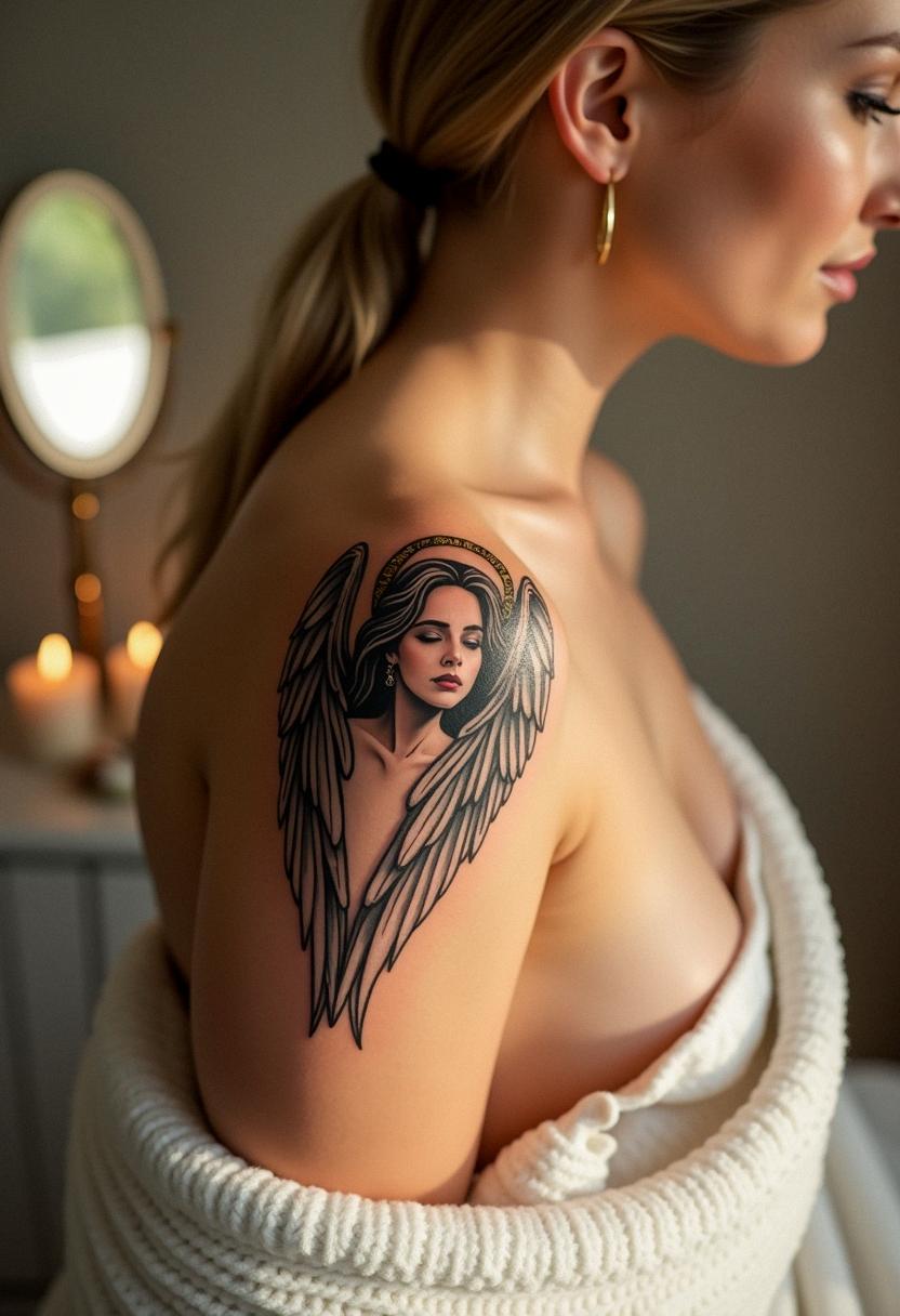 guardian angel tattoo