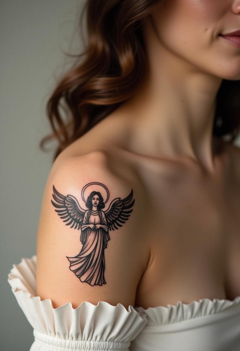 guardian angel tattoo