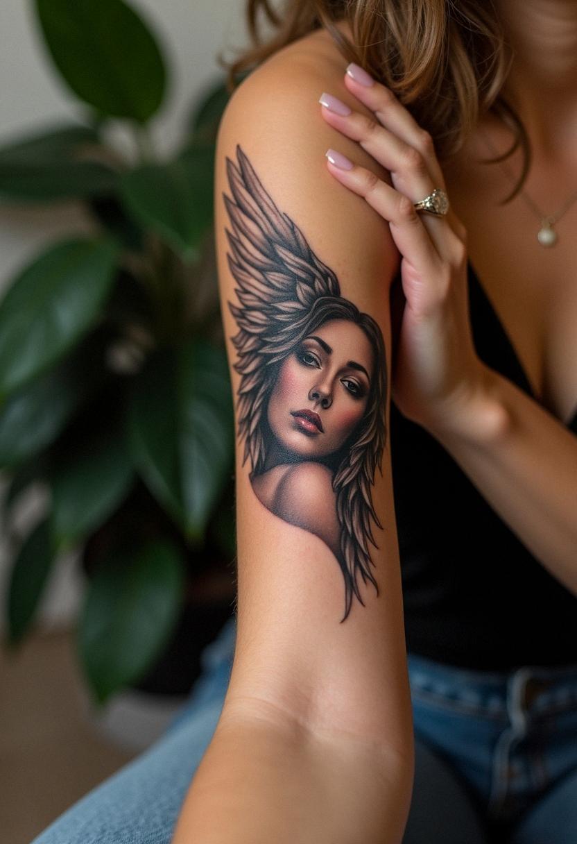 guardian angel tattoo