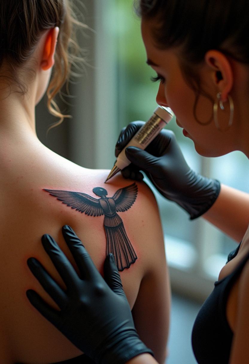 guardian angel tattoo