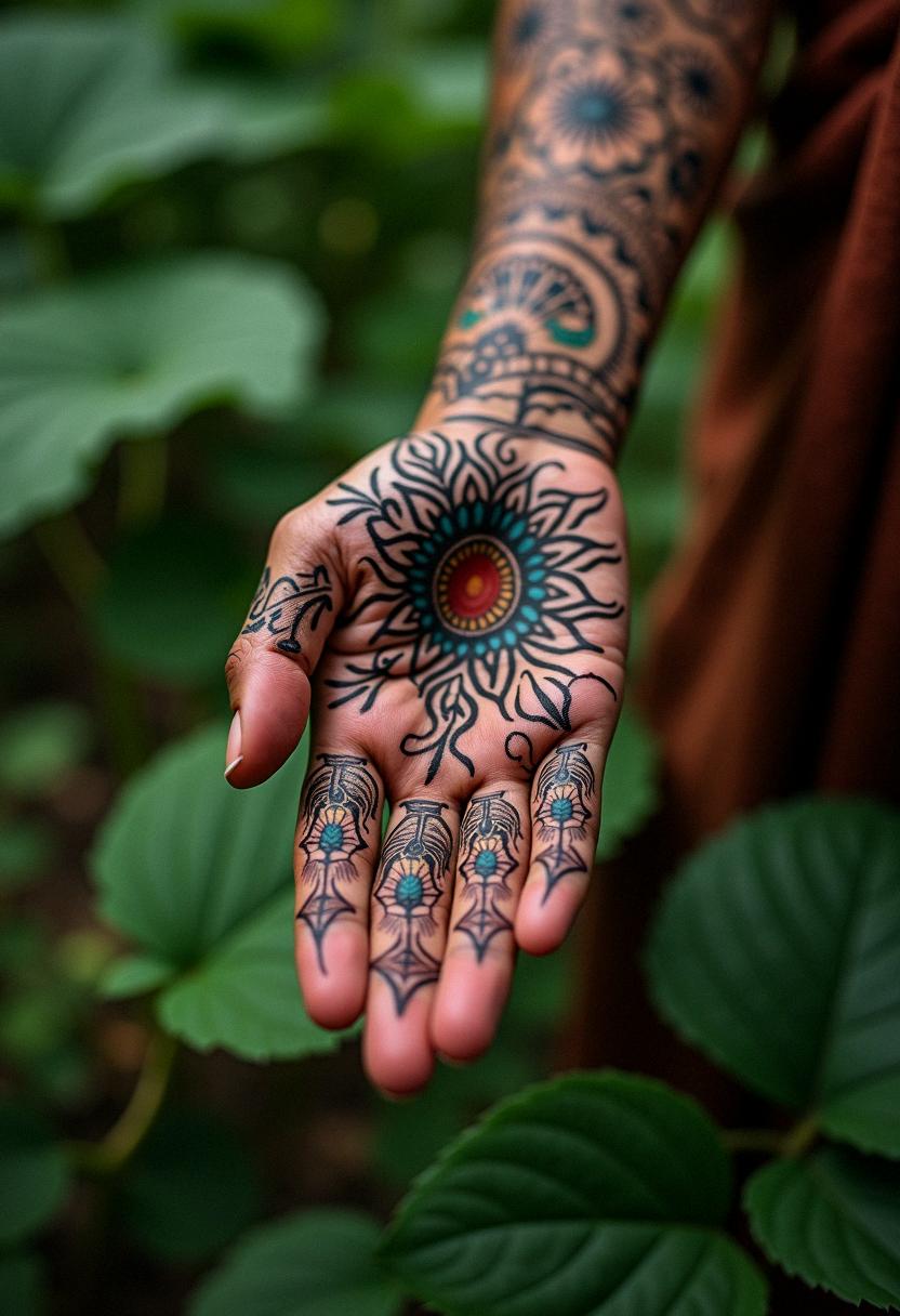 indian tribal tattoos