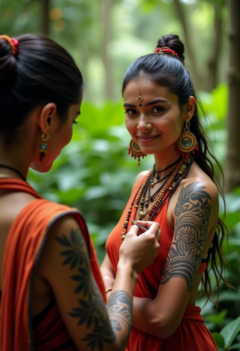 indian tribal tattoos