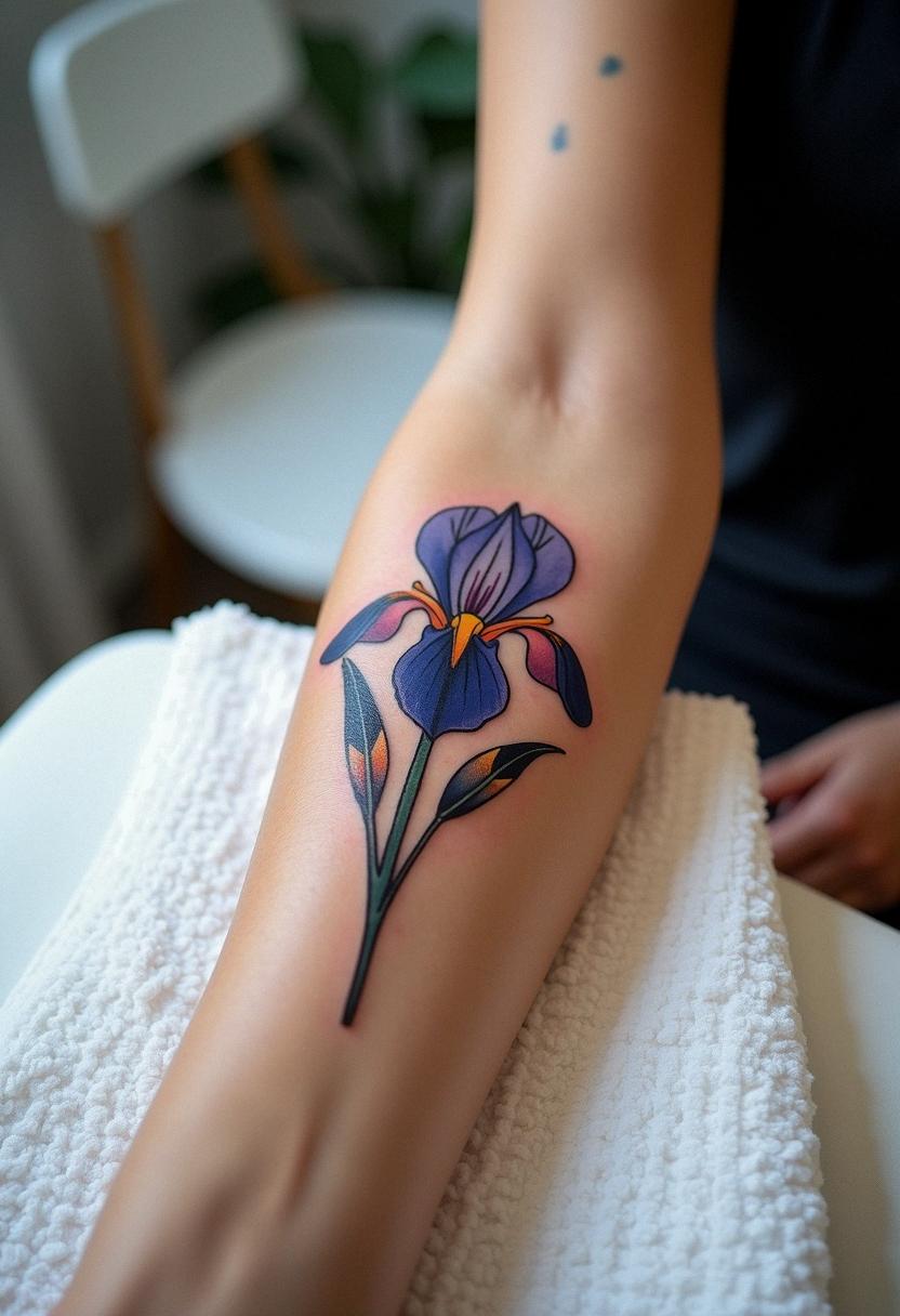 iris tattoo