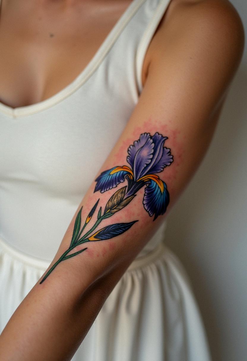 iris tattoo